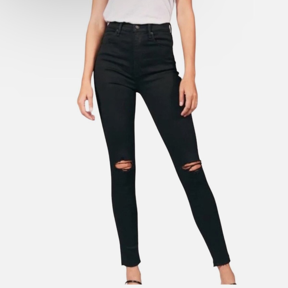 Abercrombie & Fitch Ultra High Rise Super Skinny Jeans